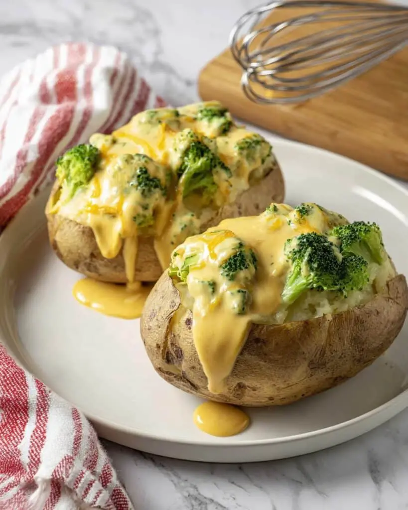Broccoli Cheese Baked Potatoes Recipe