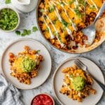 Chicken Enchilada Pasta Bake Recipe