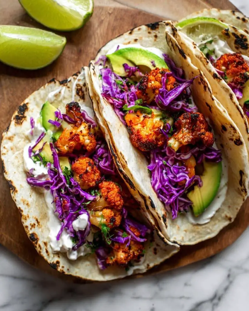 Chipotle Cauliflower Tacos Recipe