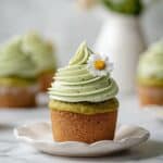 Matcha Cupcakes with Matcha Ganache Frosting Recipe