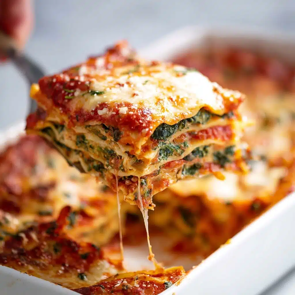 Easy Spinach Mushroom Lasagna Recipe 5 Easy Spinach Mushroom Lasagna Recipe - Recipe Image