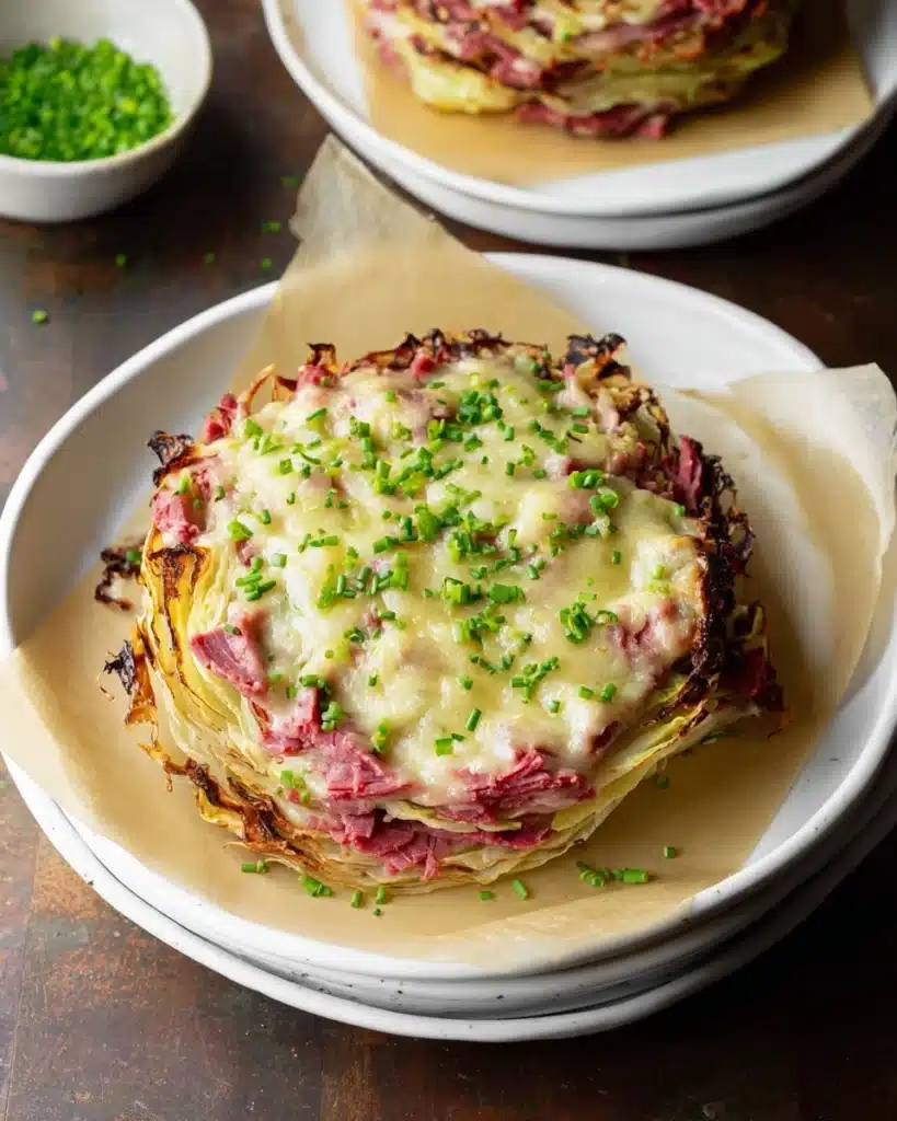 Irish Roasted Cabbage Low Carb Pizza Recipe