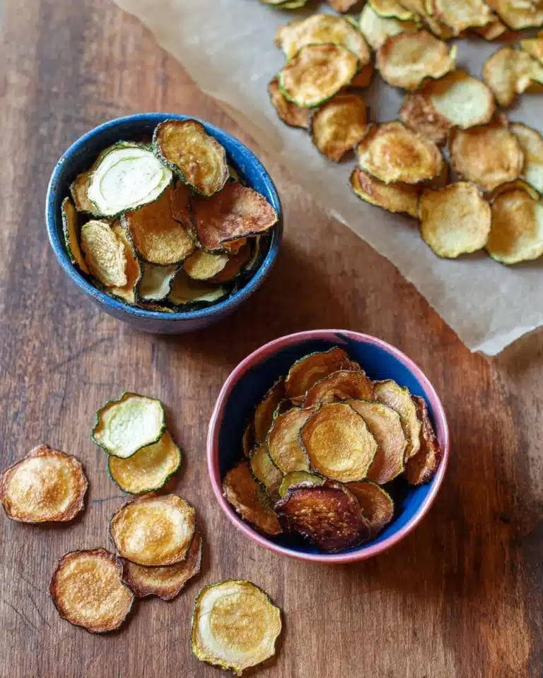 Oven Baked Zucchini Chips Recipe