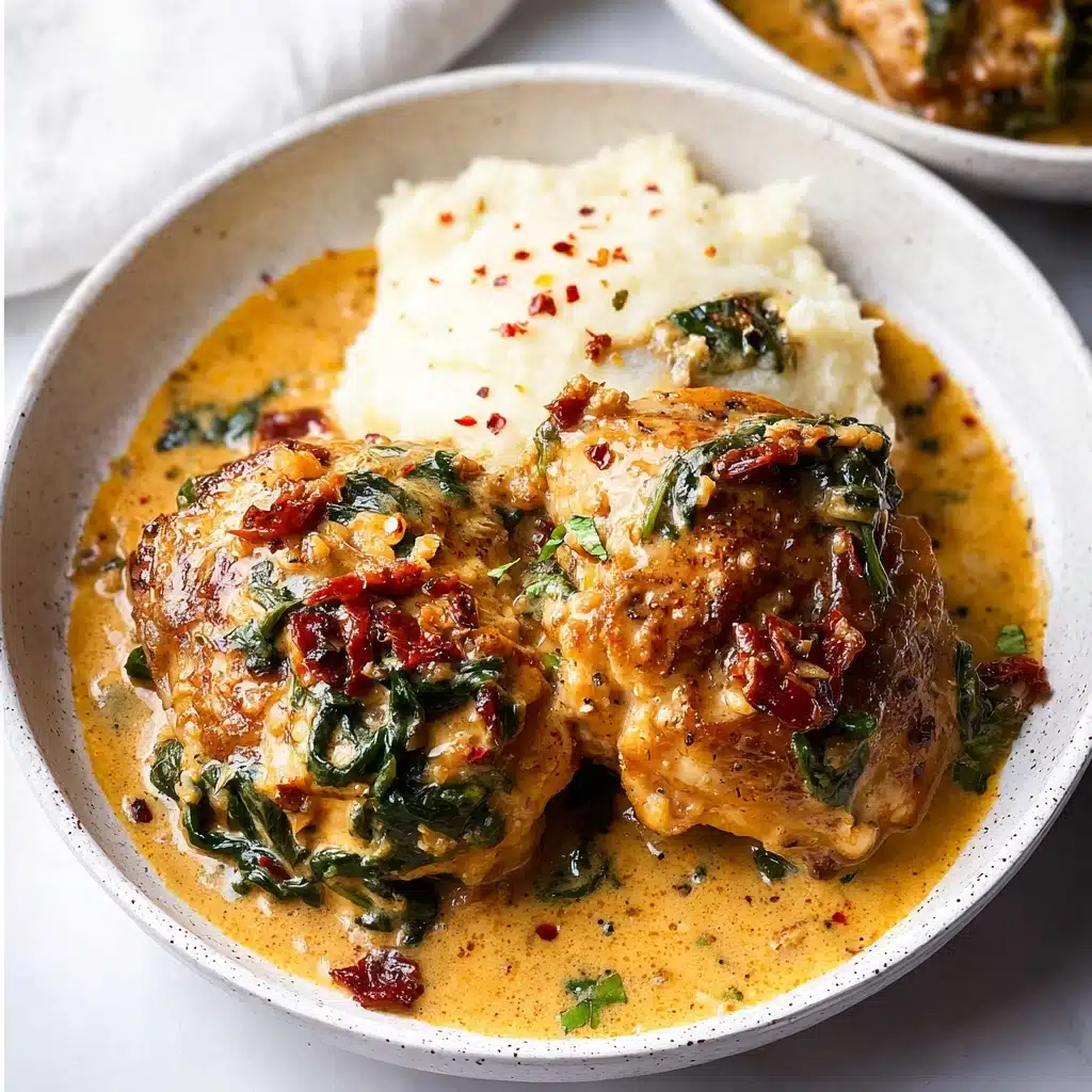 Creamy Tuscan Chicken Recipe 5 Creamy Tuscan Chicken Recipe - Recipe Image