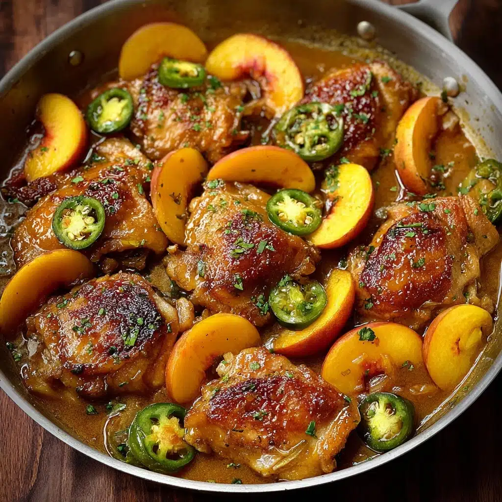 Jalapeno Peach Chicken Recipe - Recipe Image