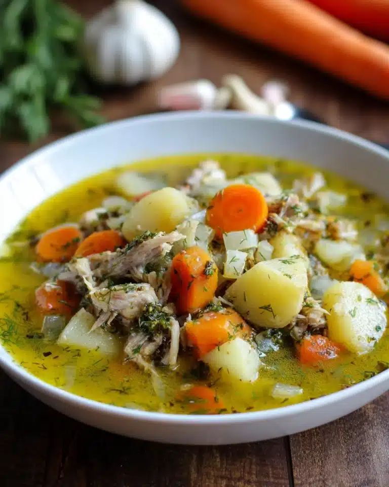 Leftover Turkey Soup with Root Vegetables Recipe 12 Leftover Turkey Soup with Root Vegetables Recipe