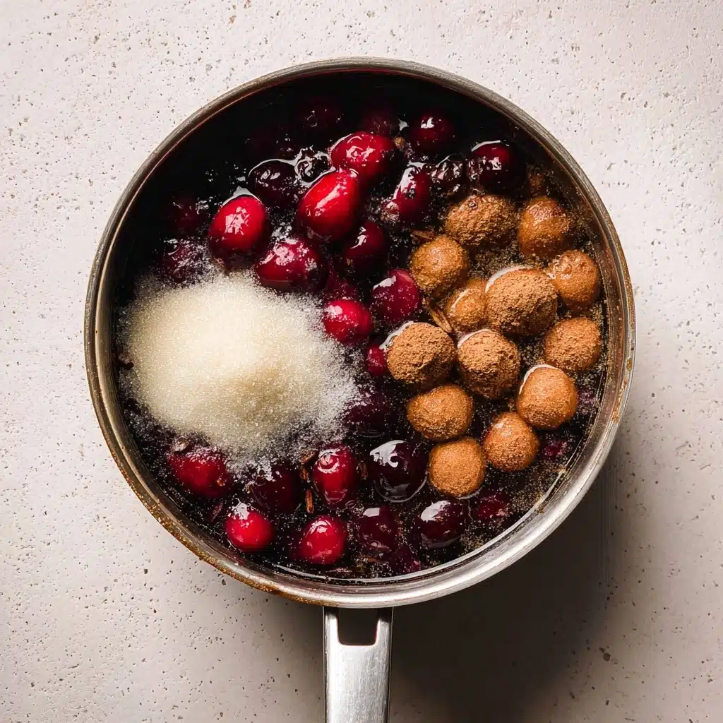 Spiced Cranberry Sauce Recipe - Recipe Image