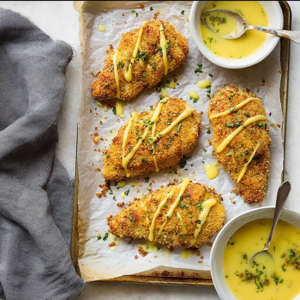 Grain-Free Pretzel-Crusted Baked Chicken Recipe - Recipe Image