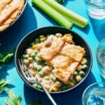 Easy Vegetarian Chickpea Pot Pie Recipe