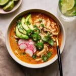 Keto White Chicken Chili (Paleo, Whole30) Recipe