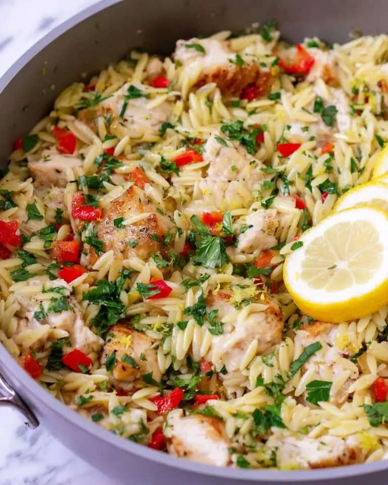 Lemon Chicken and Orzo (One Pan, 30 Min) Recipe