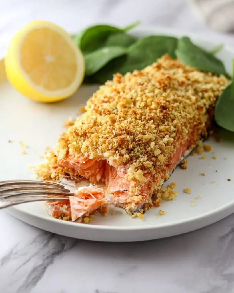 Panko Crusted Salmon Recipe