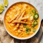 Creamy Chicken Corn Chowder with Roasted Corn and Spiced Vegetables Recipe