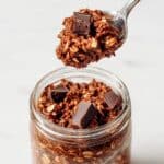 Chocolate Overnight Oats (Tastes Like Brownie Batter!) Recipe