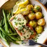 Mahi in Lemon Garlic Cream Sauce Recipe
