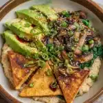 Savory Oatmeal with Pan-Seared Tofu Recipe