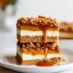 Pumpkin Caramel Cheesecake Bars with a Streusel Topping Recipe 6 Pumpkin Caramel Cheesecake Bars with a Streusel Topping Recipe