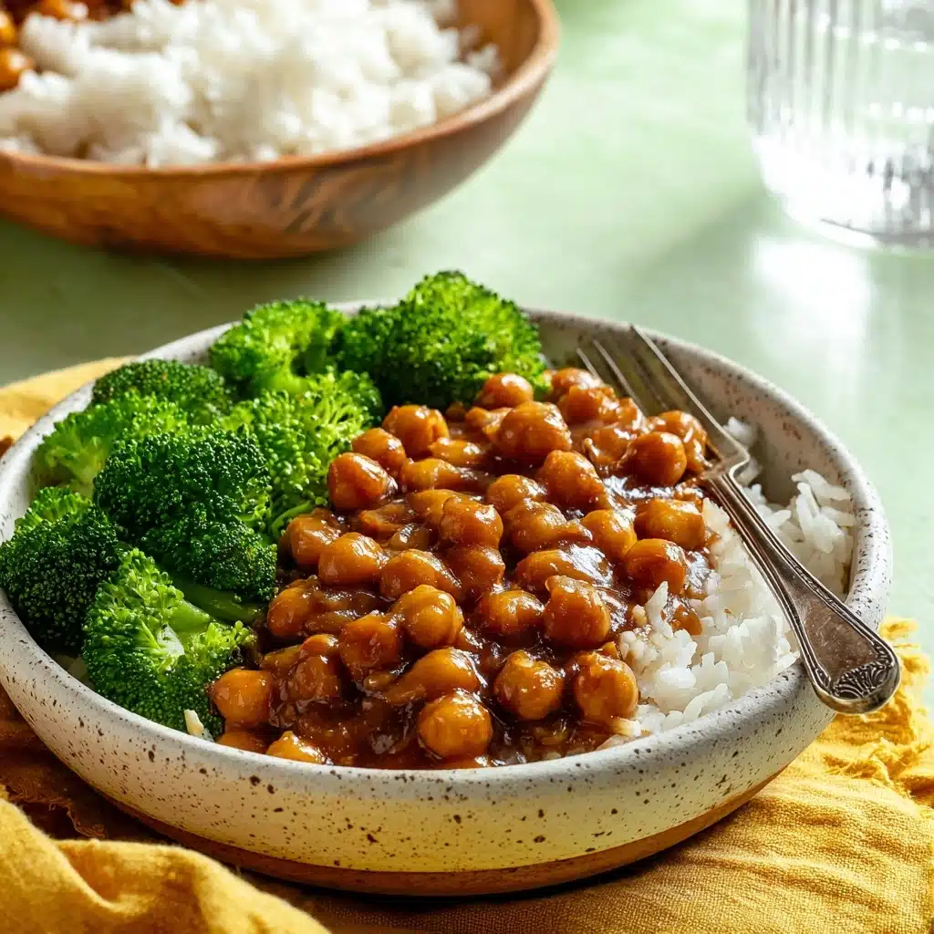 Sticky Teriyaki Chickpeas (20 Minute Dinner) Recipe 5 Sticky Teriyaki Chickpeas (20 Minute Dinner) Recipe - Recipe Image