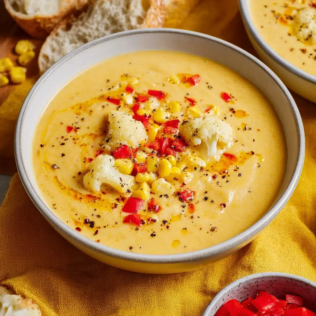 Quick Vegan Corn Chowder (No Potatoes!) Recipe - Recipe Image