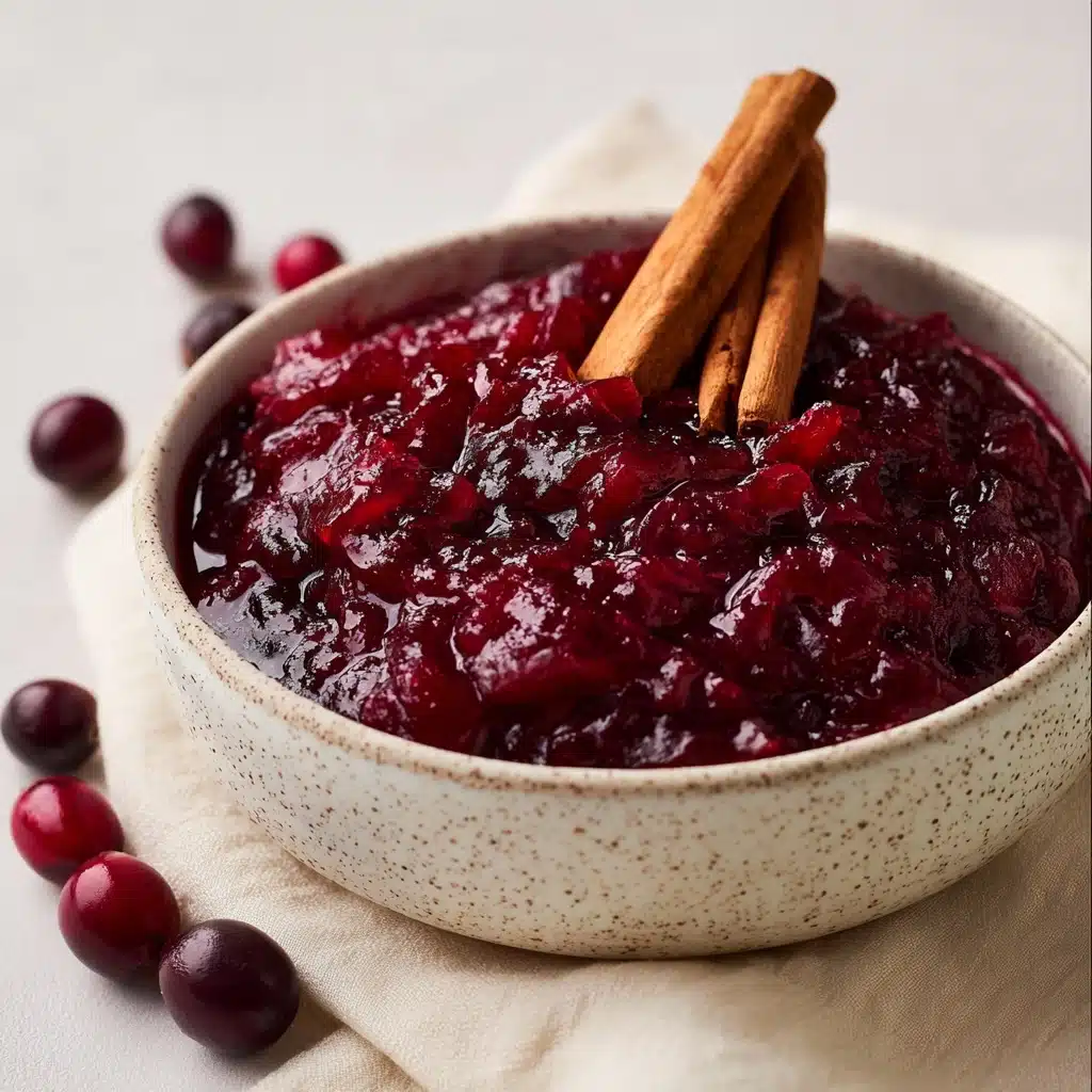 Spiced Cranberry Sauce Recipe - Recipe Image