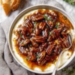 Baked Feta Dip with Fig Preserves and Toasted Pecans Recipe