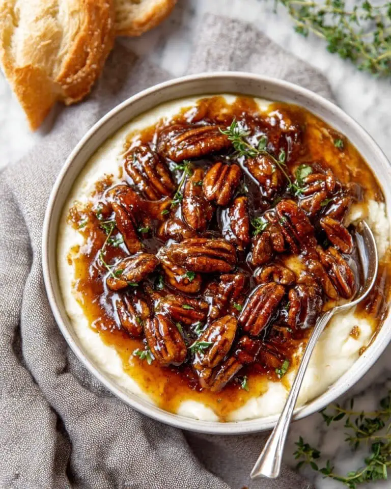 Baked Feta Dip with Fig Preserves and Toasted Pecans Recipe