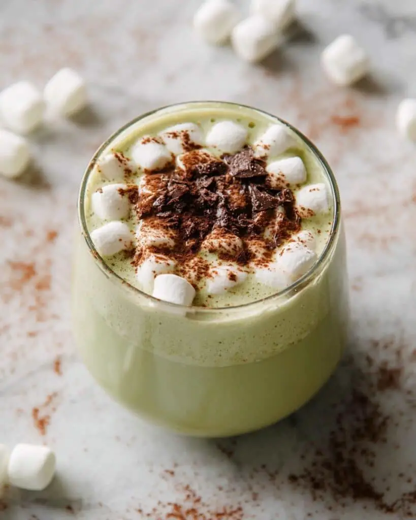 Hot Chocolate Matcha Latte with Almond Milk Recipe