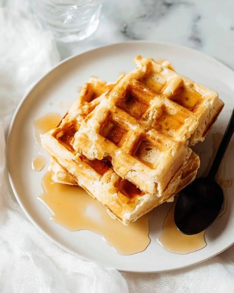 High Protein Tofu Waffles (Tofaffles!) Recipe