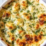Easy Gnocchi Gratin with Creamy White Cheese Sauce Recipe