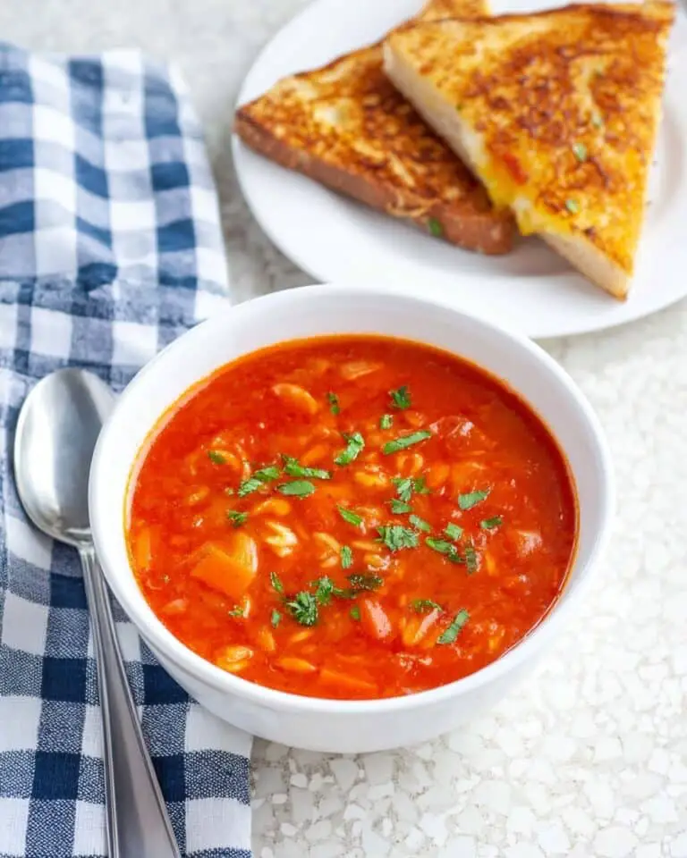 Vegetable Orzo Soup (Instant Pot or Stove Top) Recipe