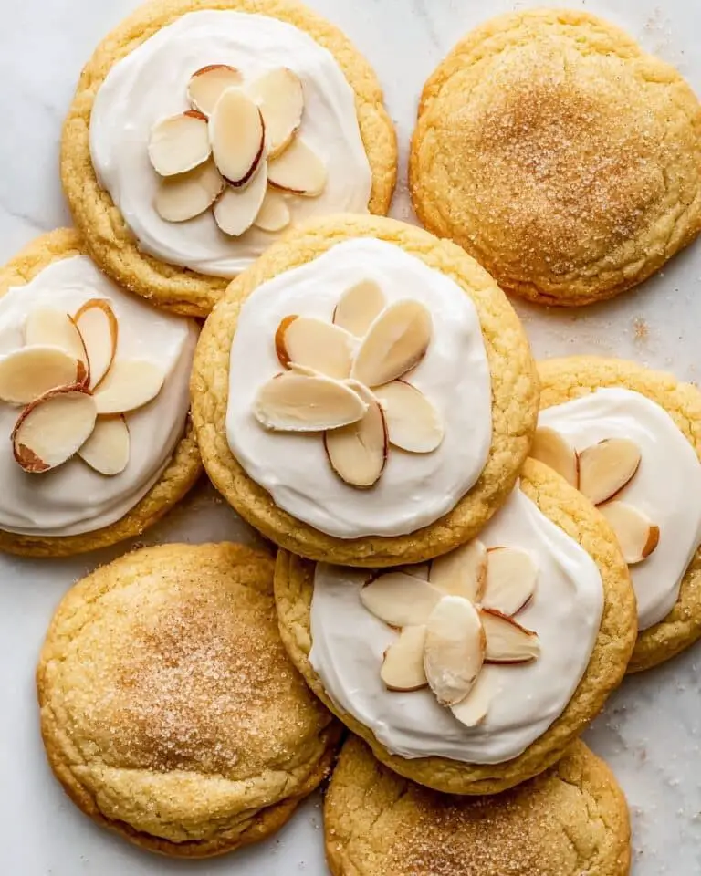 Almond Sugar Cookies (Soft + Chewy) Recipe