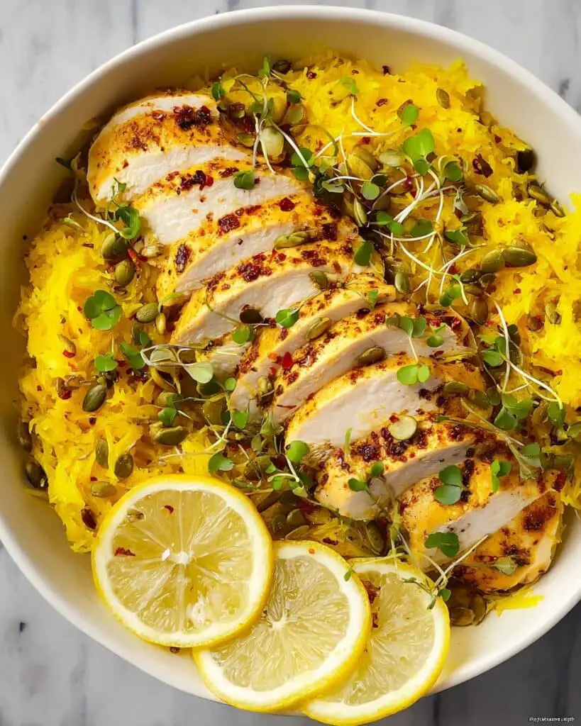 Curried Chicken and Spaghetti Squash Bowls Recipe
