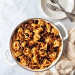 Skillet Enchilada Tortellini Recipe