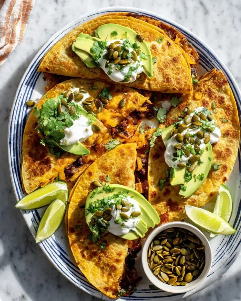Crispy Chipotle Black Bean Pumpkin Tacos Recipe