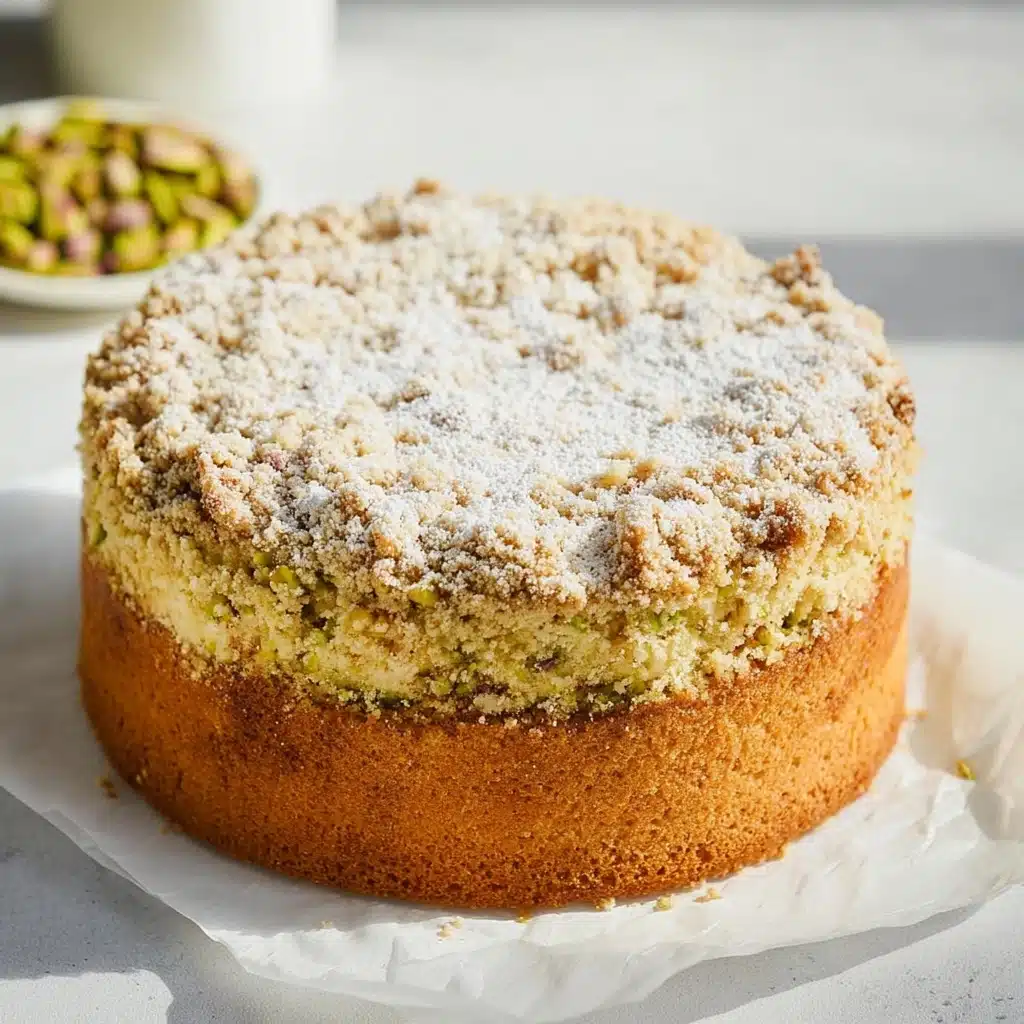 Vegan Pistachio Coffee Cake Recipe - Recipe Image