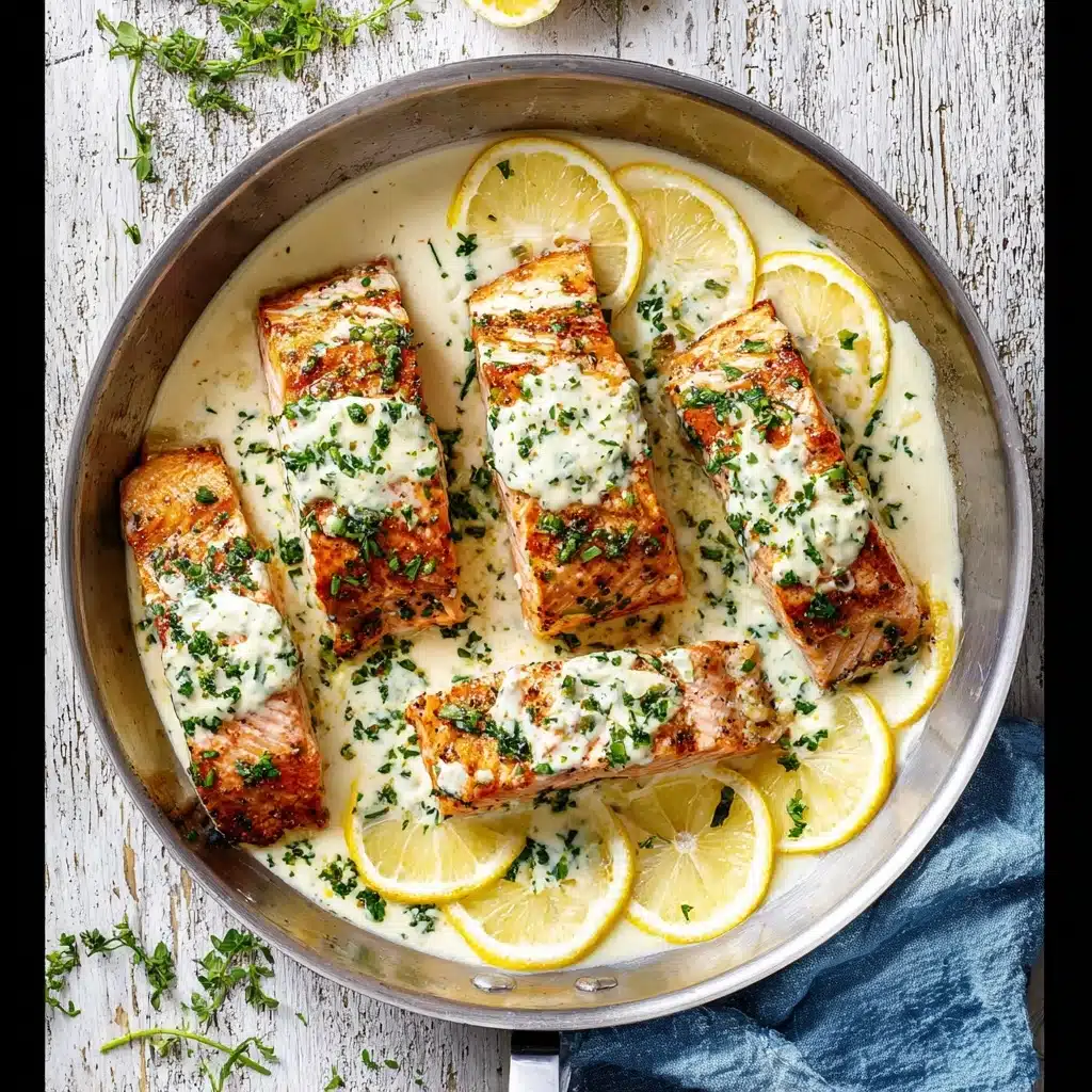 Mahi in Lemon Garlic Cream Sauce Recipe - Recipe Image