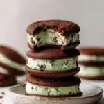 Mint Chocolate Chip Ice Cream Sandwiches Recipe
