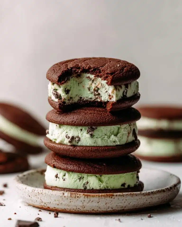 Mint Chocolate Chip Ice Cream Sandwiches Recipe 9 Mint Chocolate Chip Ice Cream Sandwiches Recipe