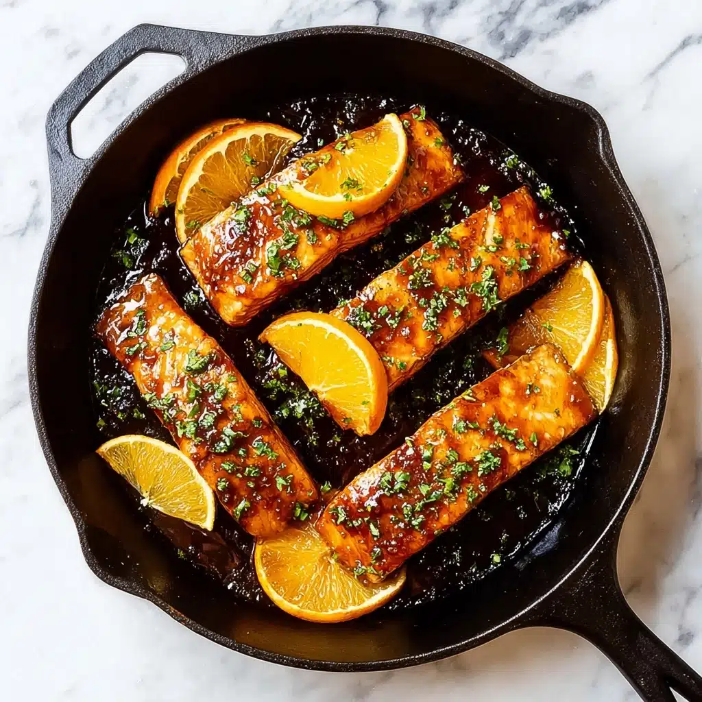 Orange Glazed Salmon Recipe 5 Orange Glazed Salmon Recipe - Recipe Image