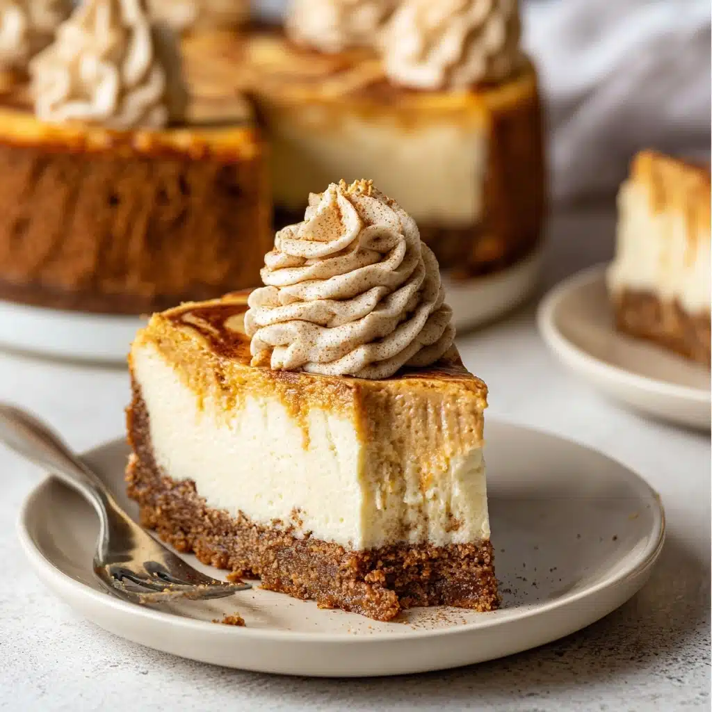 Pumpkin-Swirl Cheesecake with Cinnamon Whipped Cream Recipe 5 Pumpkin-Swirl Cheesecake with Cinnamon Whipped Cream Recipe - Recipe Image