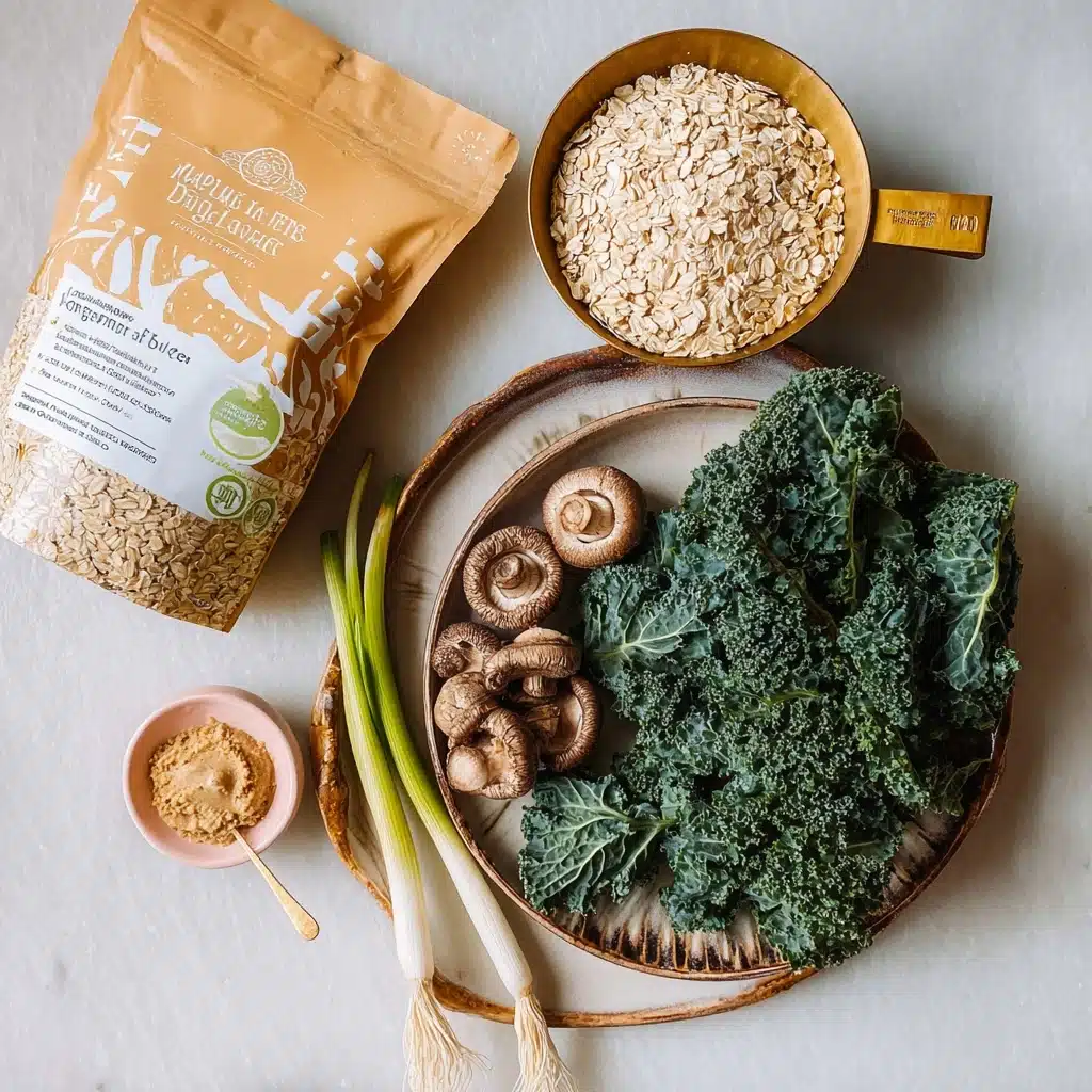 Savory Oatmeal with Pan-Seared Tofu Recipe - Recipe Image