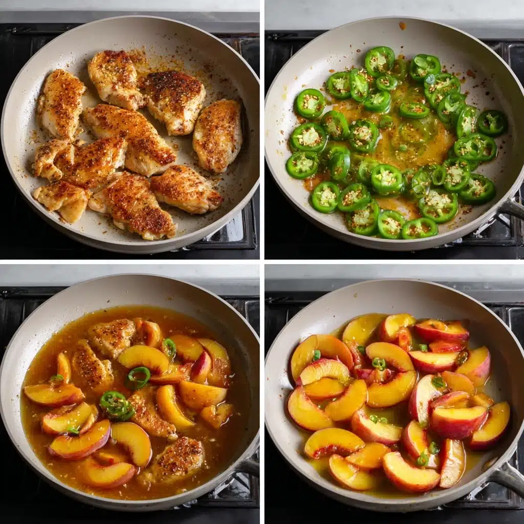 Jalapeno Peach Chicken Recipe - Recipe Image