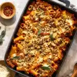 Pasta Bake with Pumpkin Tomato Sauce Recipe
