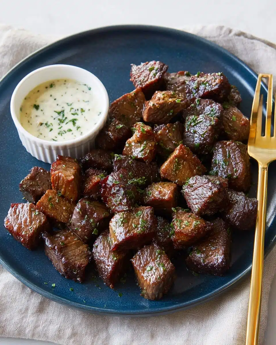 Air Fryer Steak Bites Recipe