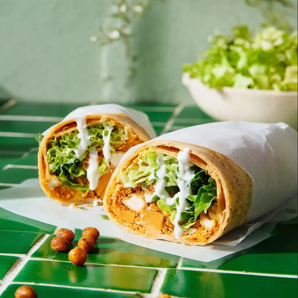 Smashed Chickpea Caesar Wraps Recipe 5 Smashed Chickpea Caesar Wraps Recipe - Recipe Image