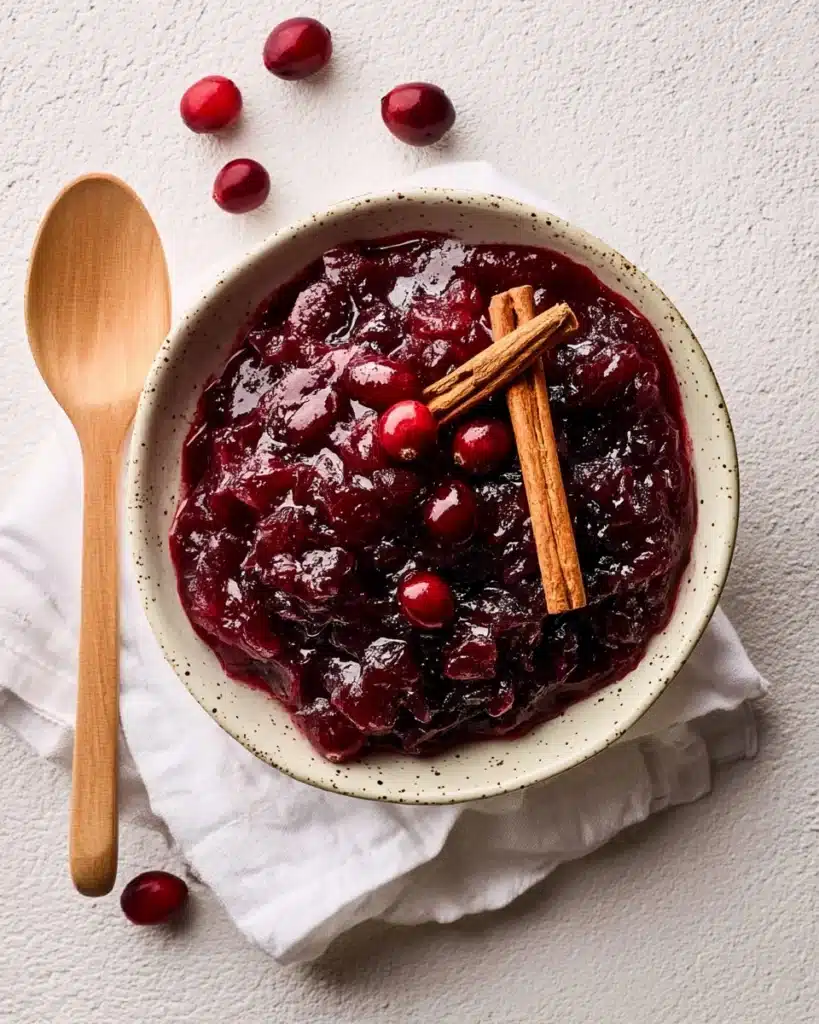 Spiced Cranberry Sauce Recipe
