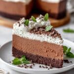 Mint Chocolate Mousse Cake Recipe