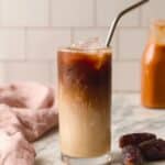 Iced Caramel Macchiato with Date Caramel Sauce Recipe