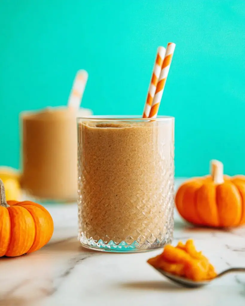 Creamy Pumpkin Coffee Smoothie Recipe