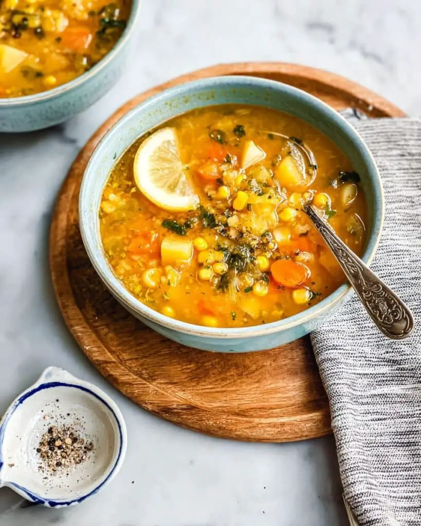 Hearty Chicken Vegetable Soup Recipe